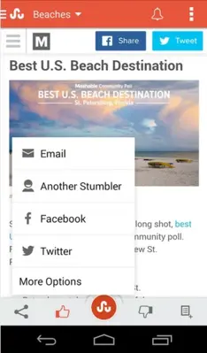 StumbleUpon android App screenshot 3